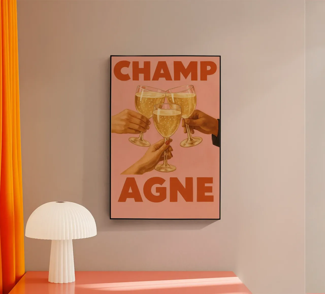 Golden Bubbles & Good Vibes plexiglass da QuooodZ by MooodzArt