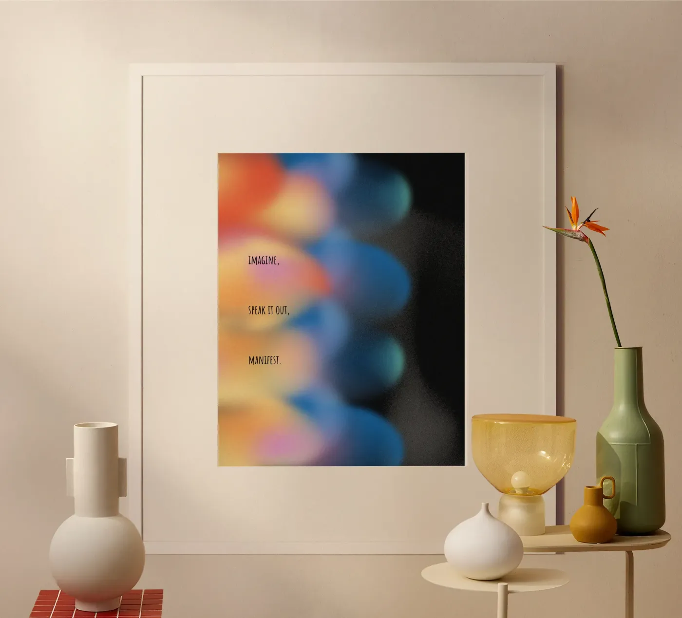 your world poster van pixelflow