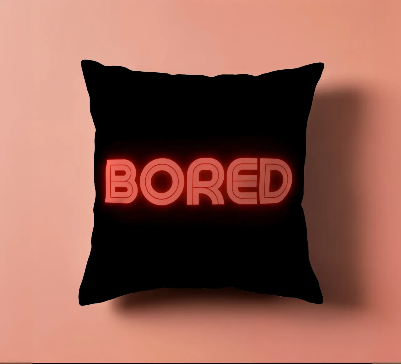 bored cuscino da Ambition Wall
