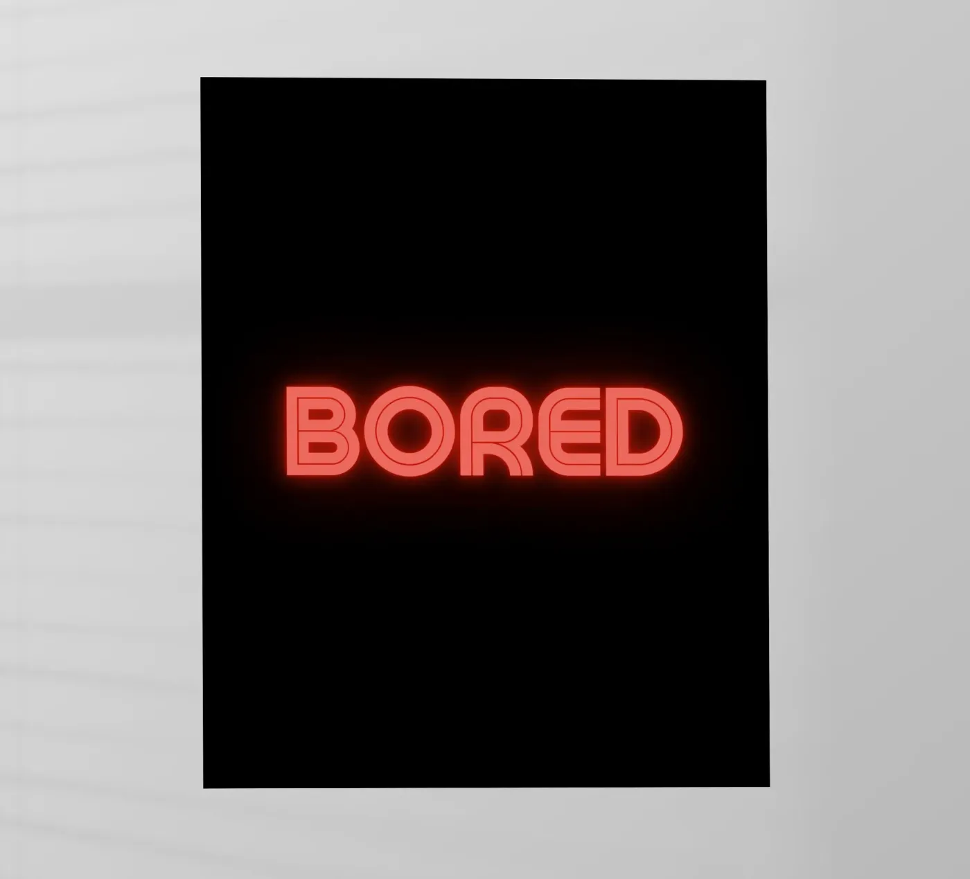 bored pellicola backlit da pixelflow