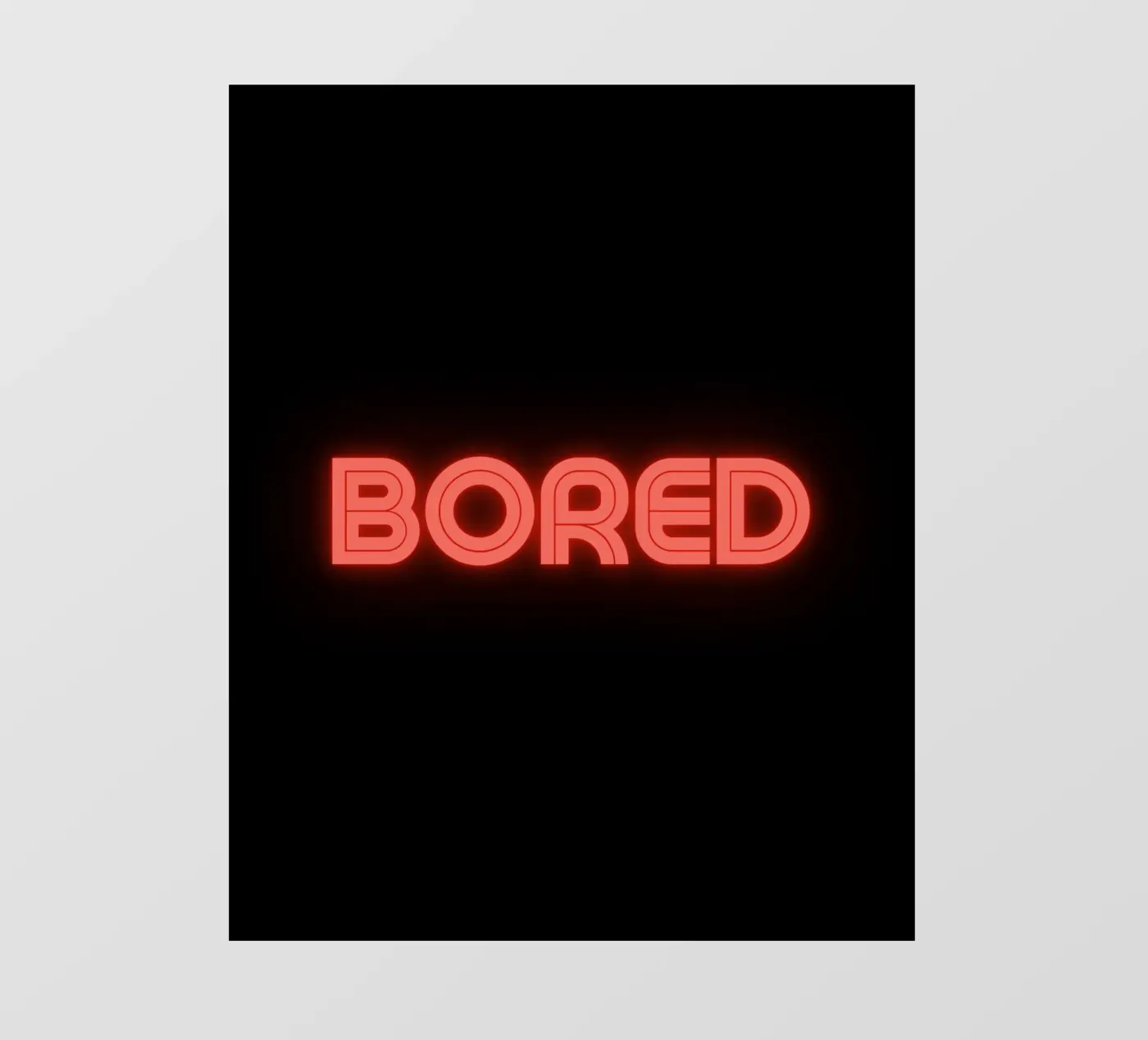 bored pellicola backlit da pixelflow