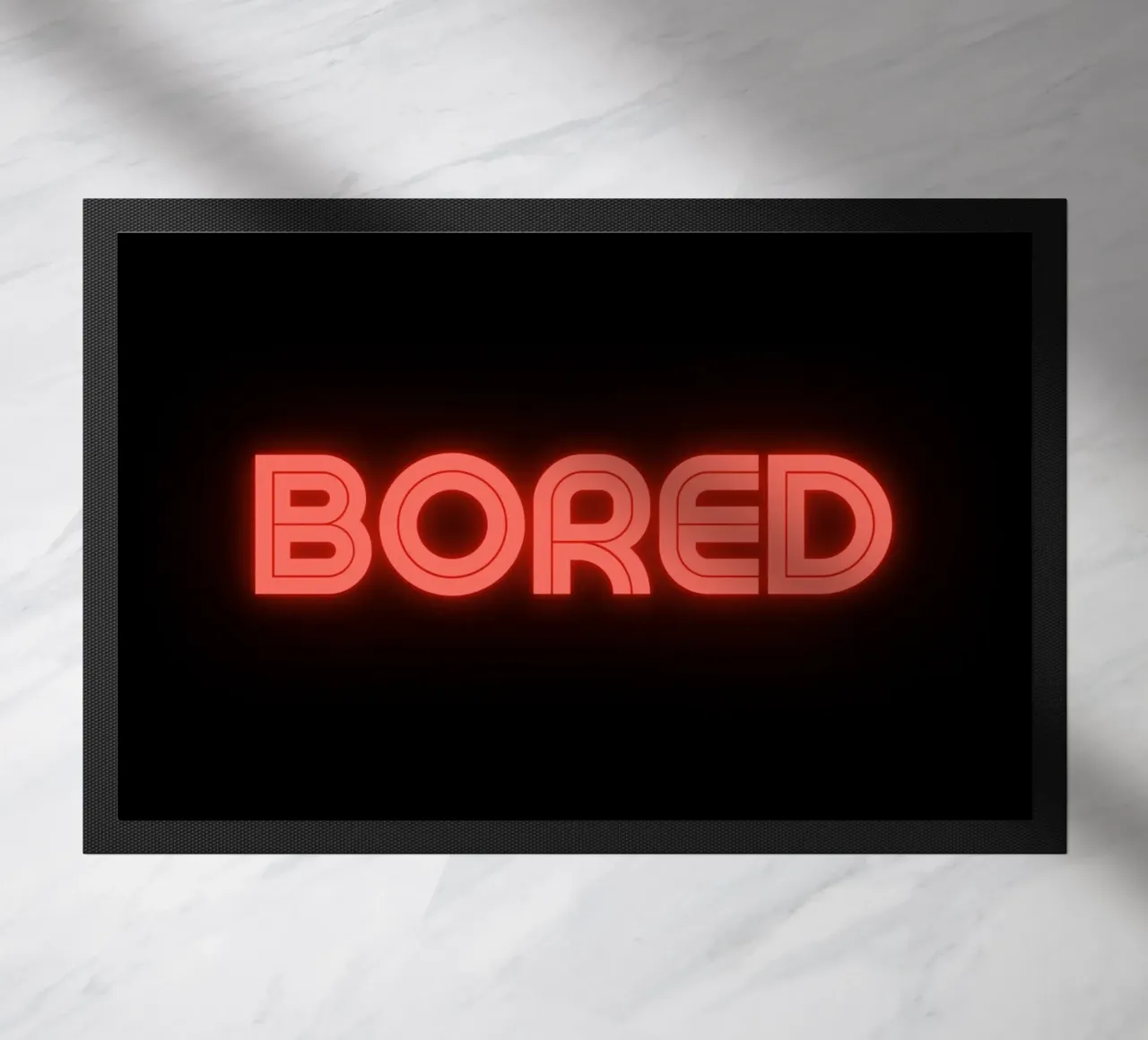 bored doormat by Ambition Wall