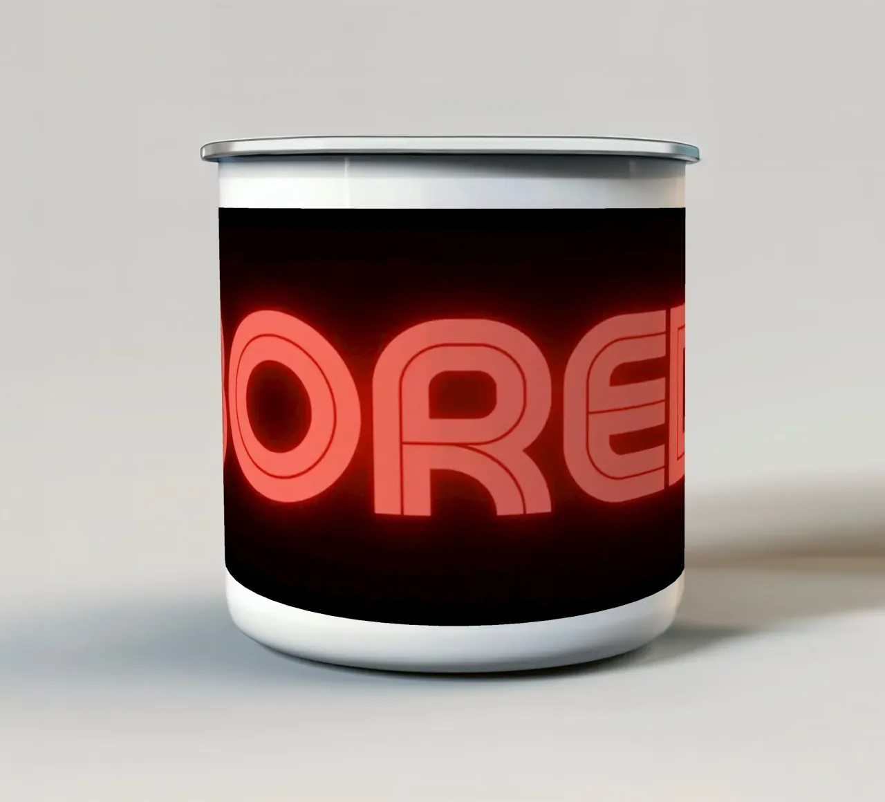 bored tazza in smalto da Ambition Wall