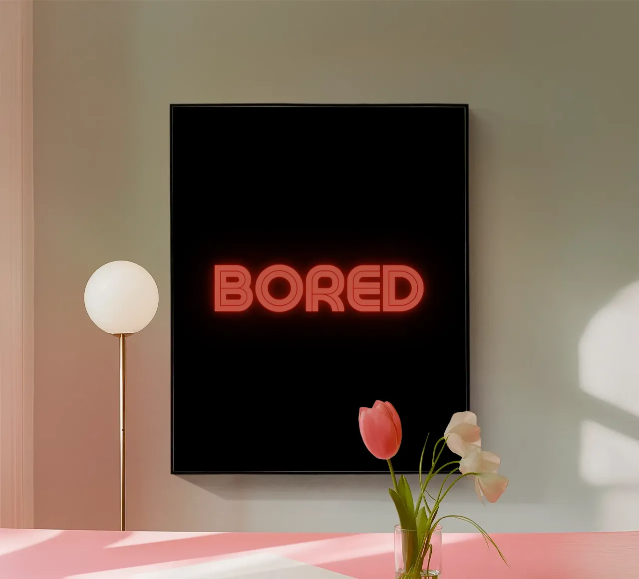 bored plexiglas de Ambition Wall