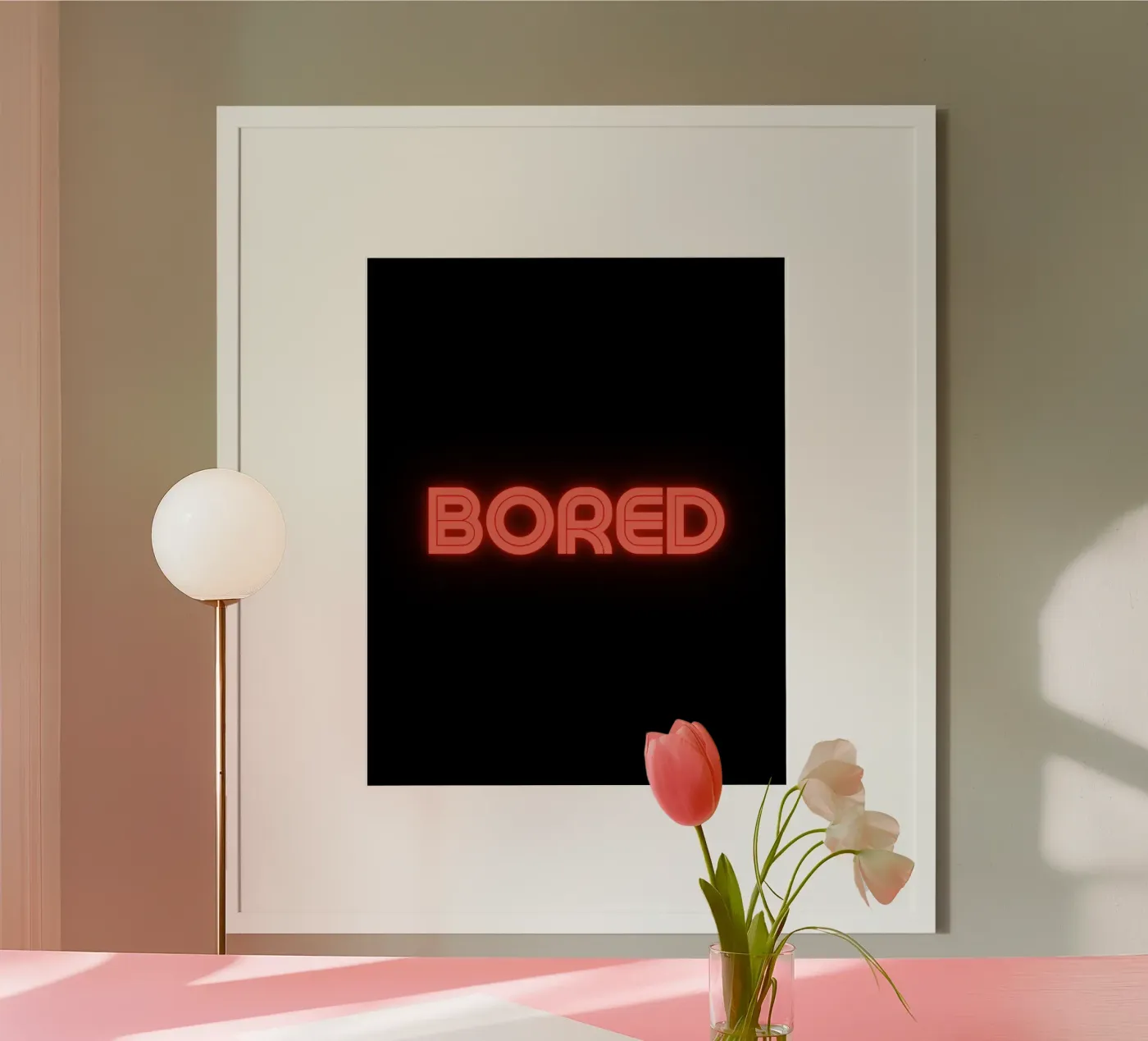bored poster da pixelflow