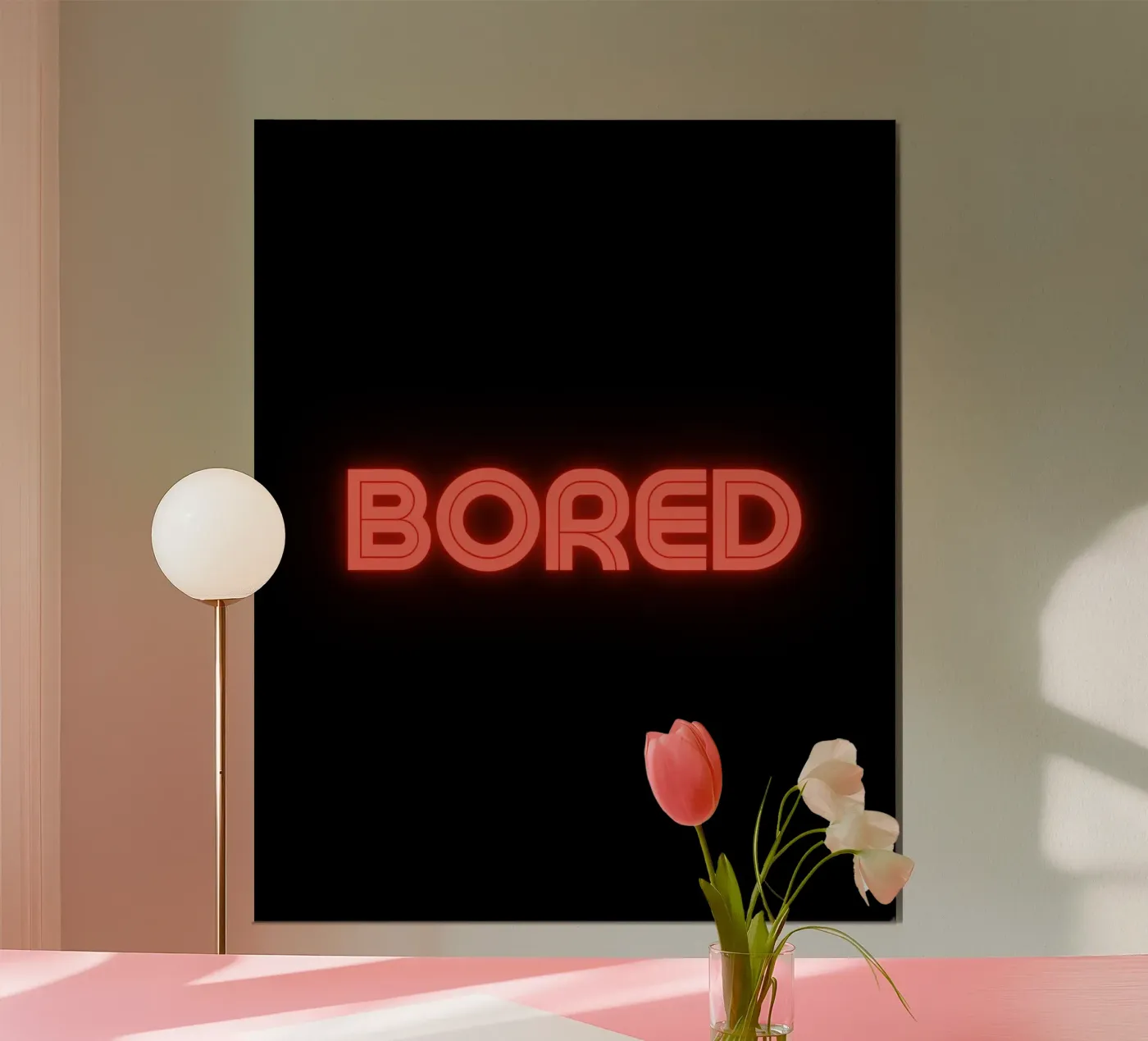 bored poster da pixelflow