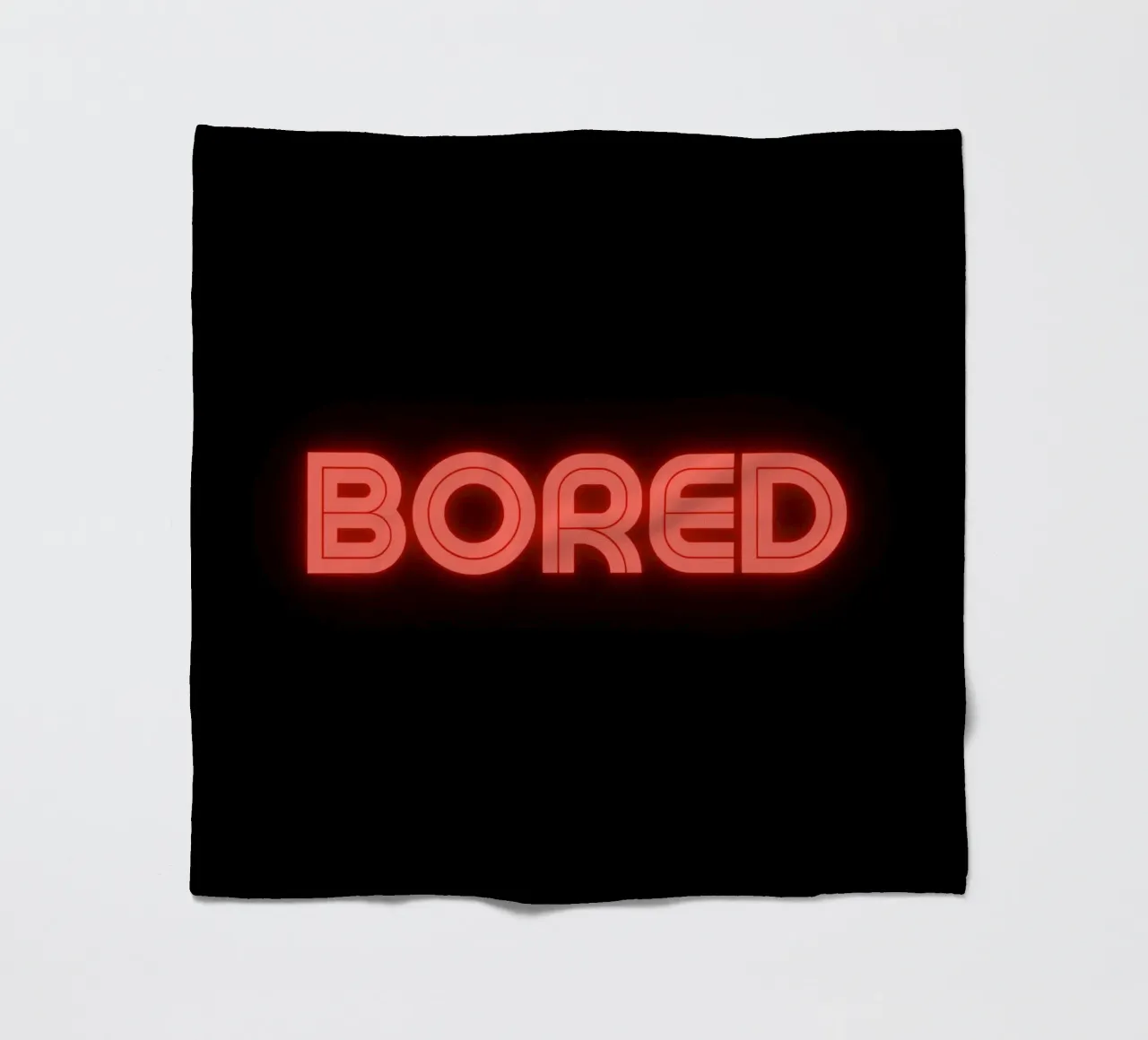 bored Fleecedecke von Ambition Wall