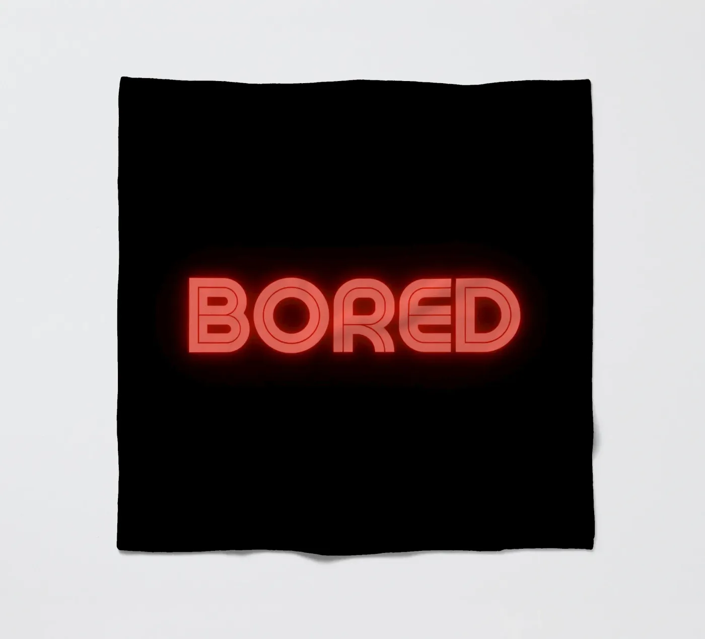 bored fleecedeken van pixelflow