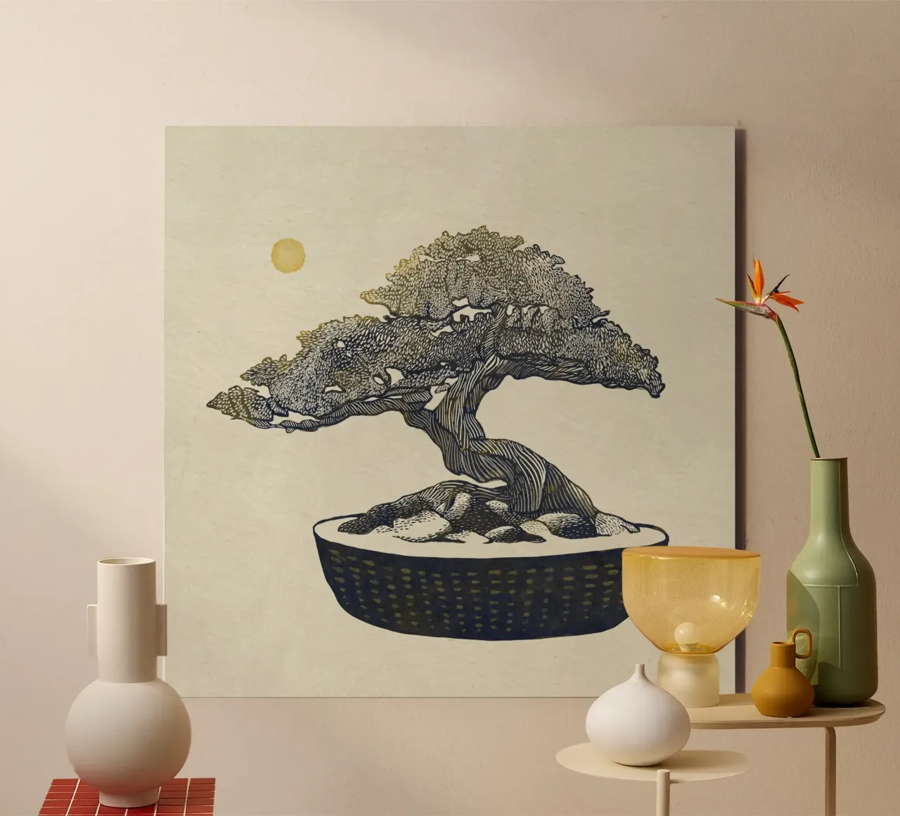 Bonsai alluminio dibond da Katie O'Shea