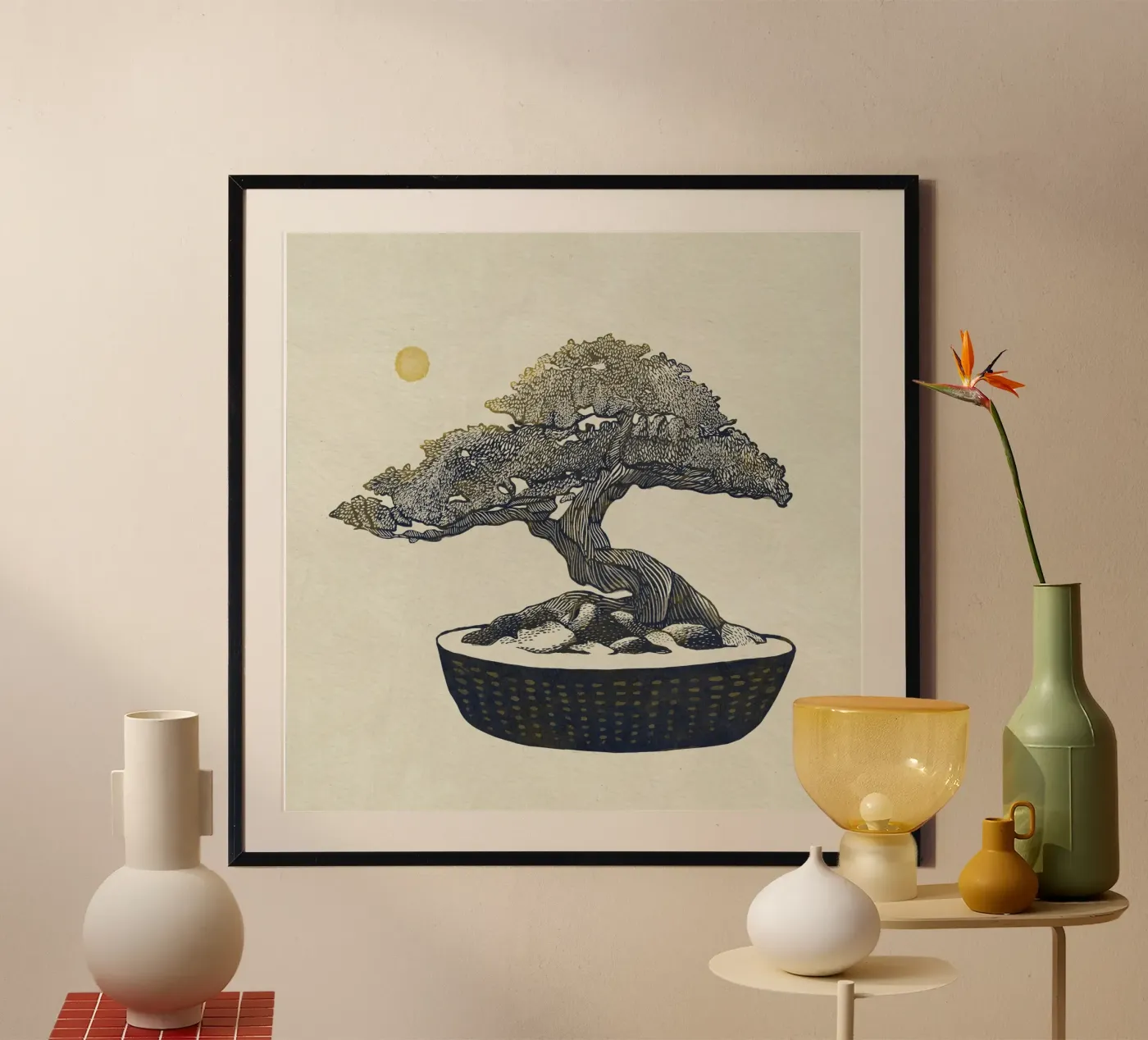 Bonsai Tree poster da Katie O'Shea