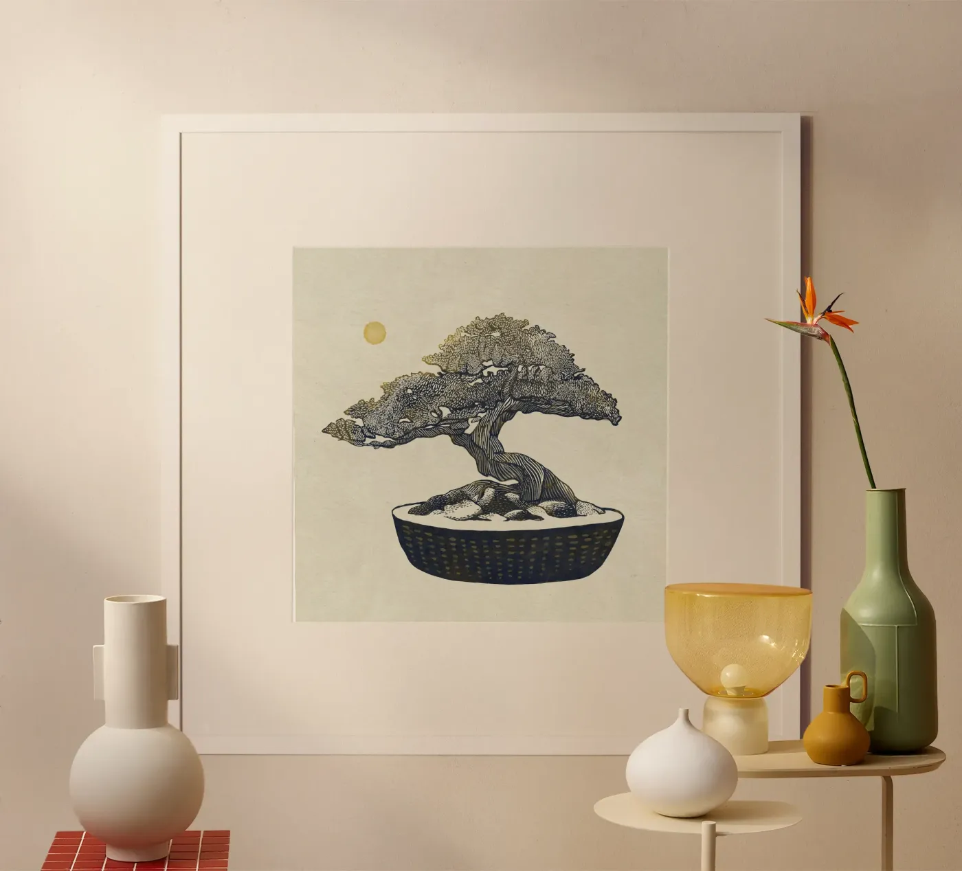 Bonsai Tree poster da Katie O'Shea