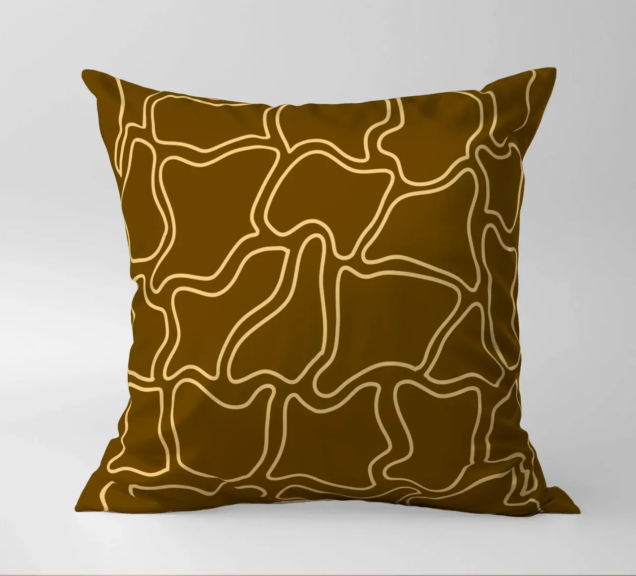 Minimalist Line decorative cushion by MODERN NUANCE