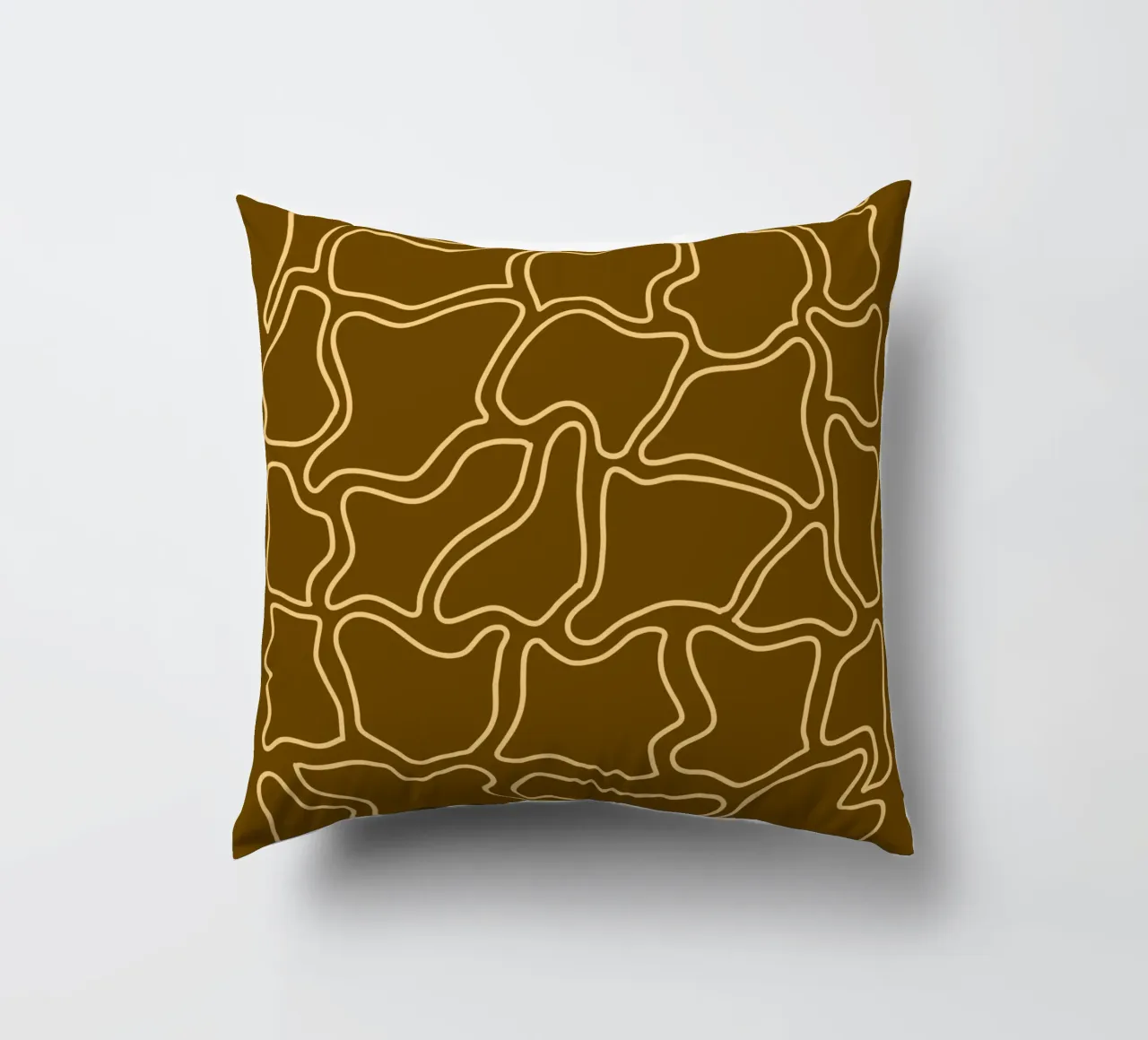 Minimalist Line decorative cushion by MODERN NUANCE
