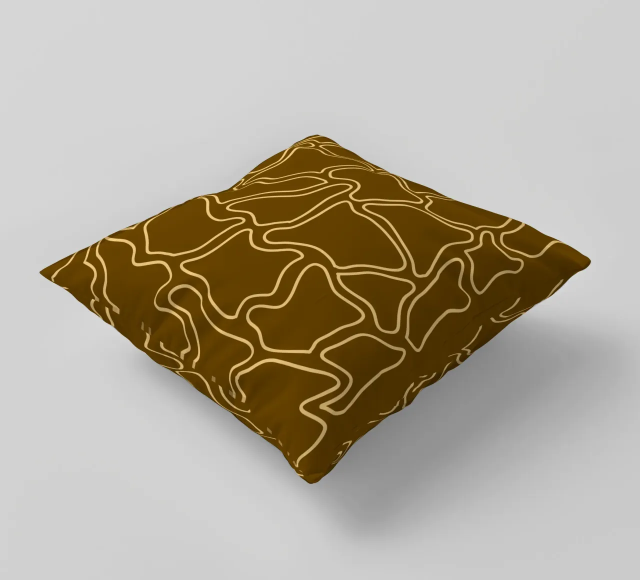 Minimalist Line decorative cushion by MODERN NUANCE