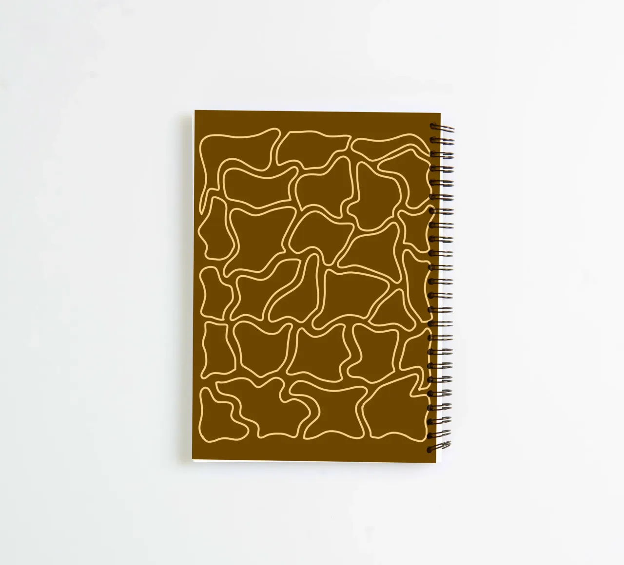 Minimalist Line spiral notebook by MODERN NUANCE