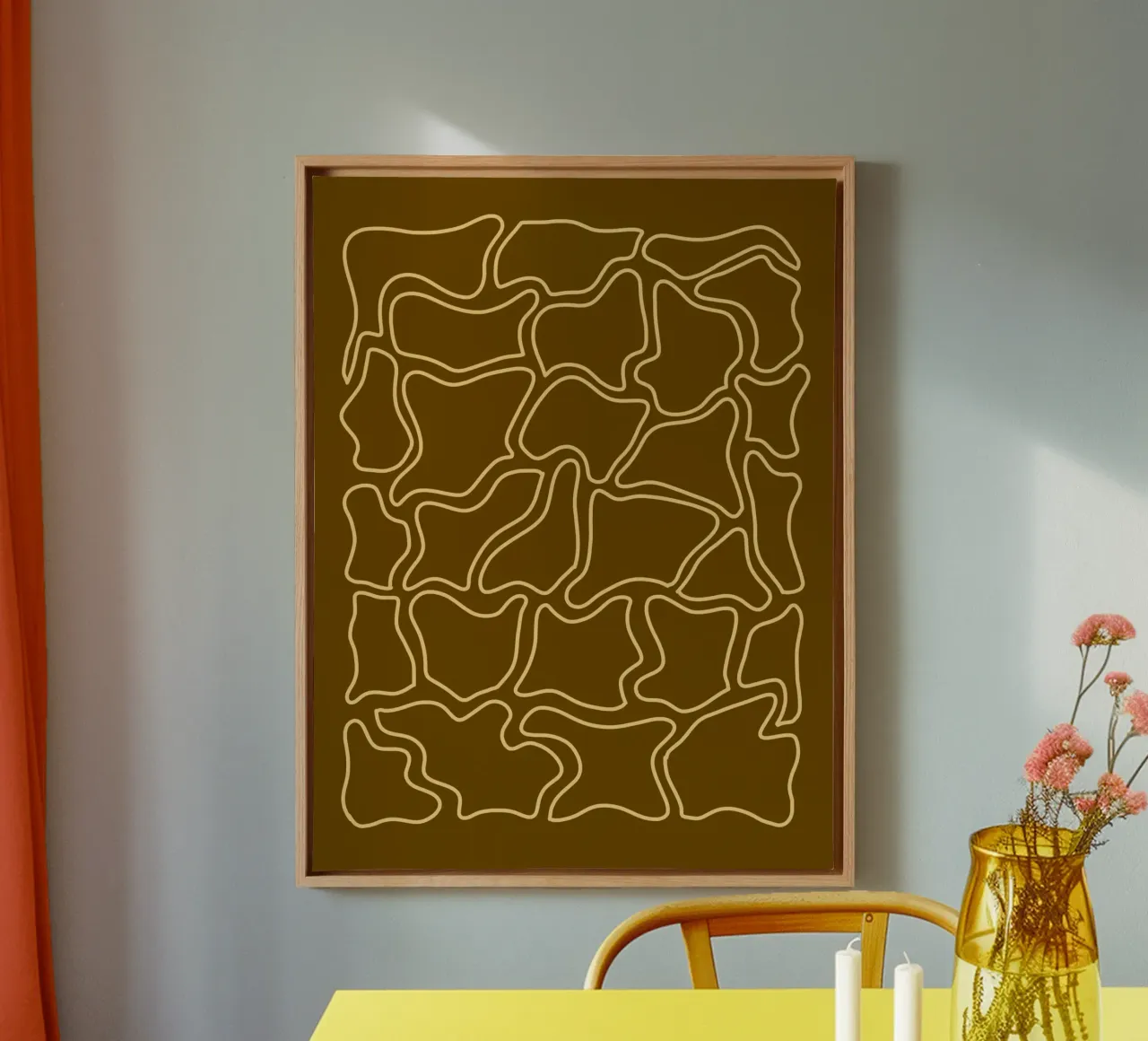 Minimalist Line canvas by MODERN NUANCE