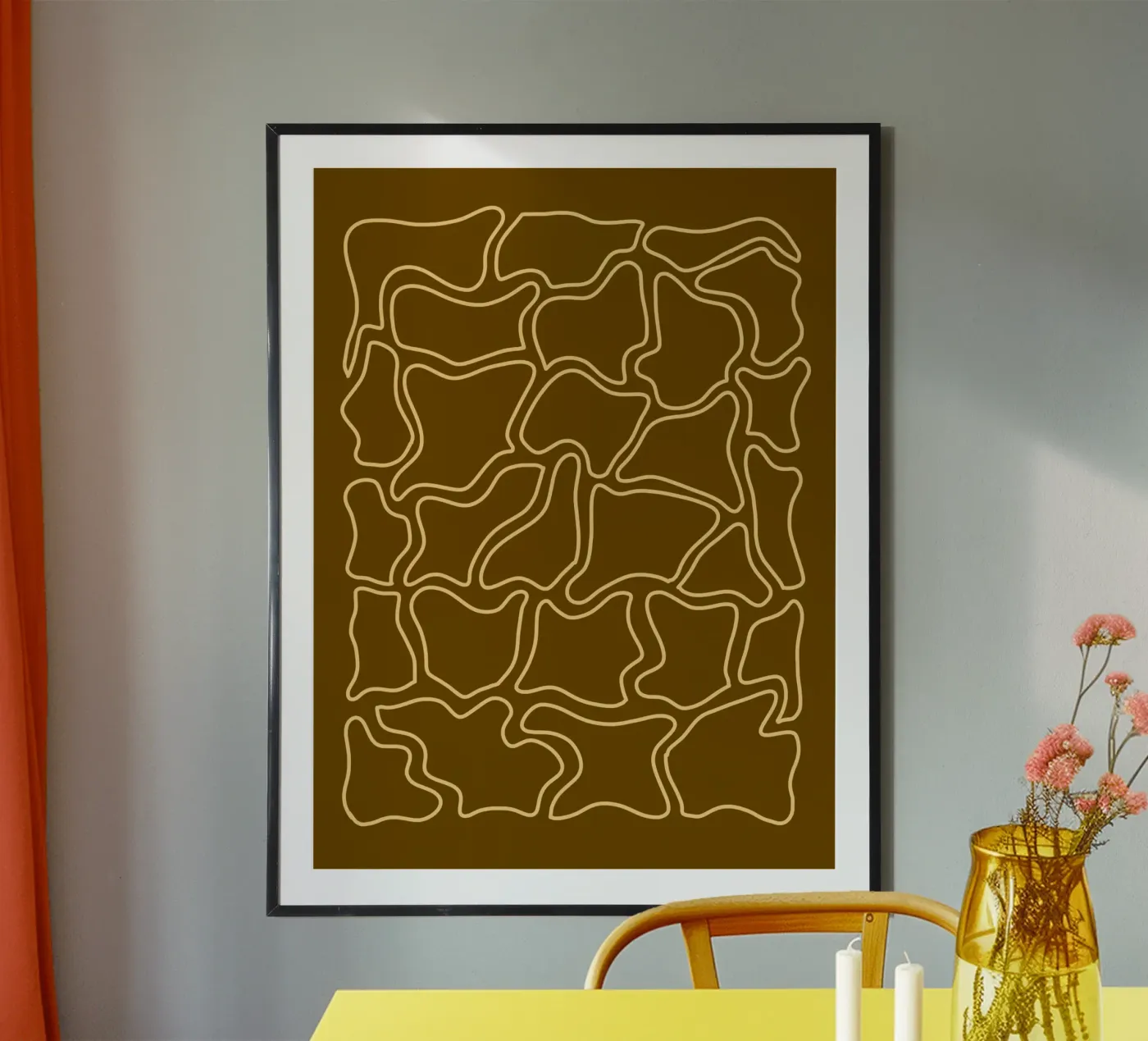 Minimalist Line poster da MODERN NUANCE
