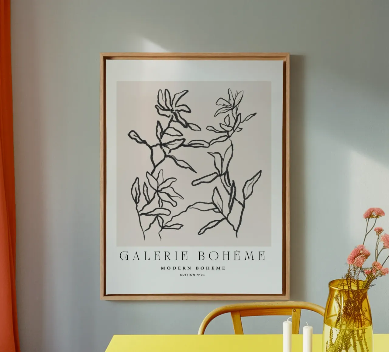 Art Bohemian No 18 canvas van treechild