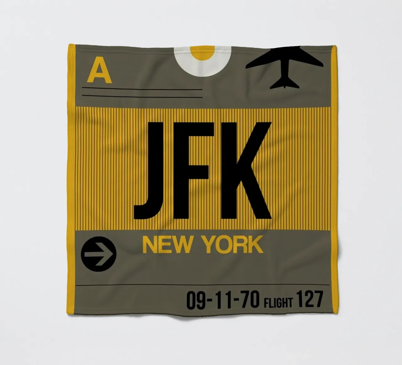 JFK-New York coperta in pile da Naxart