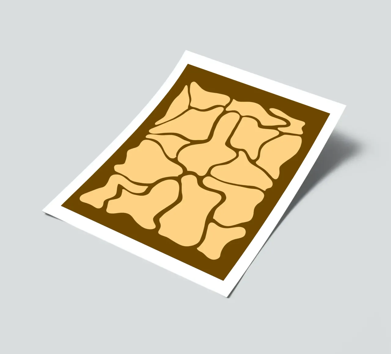 Abstract shapes sticker sheet by MODERN NUANCE