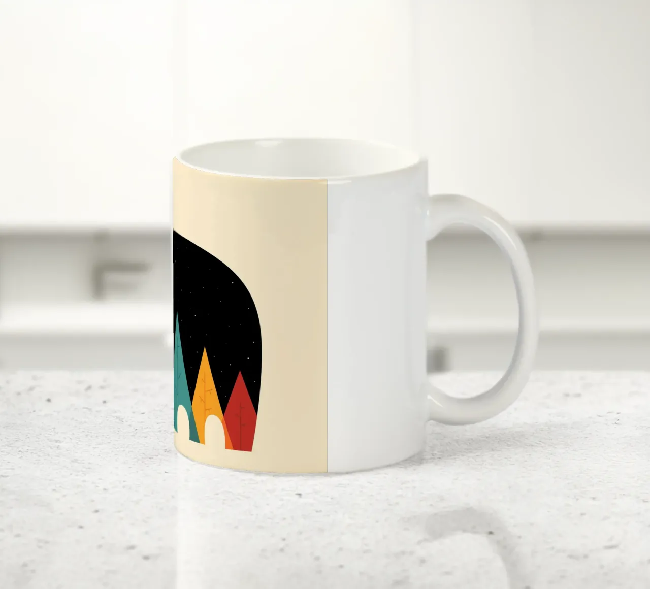 Sogno nell'aria tazza in ceramica da Andy Westface