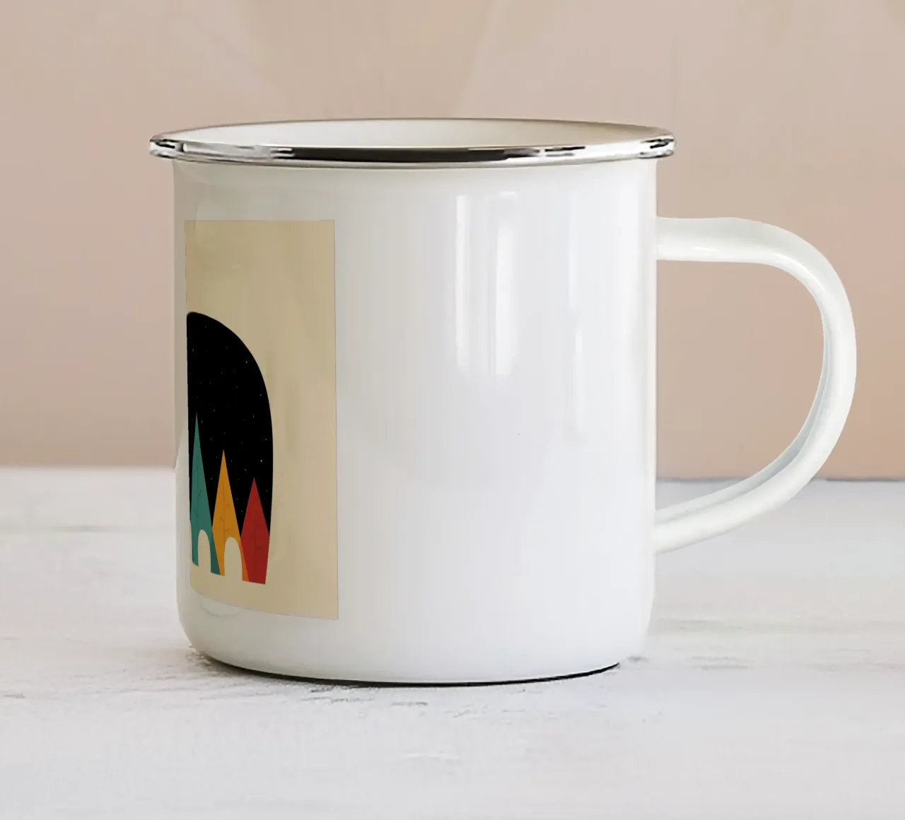 Sogno nell'aria tazza in smalto da Andy Westface