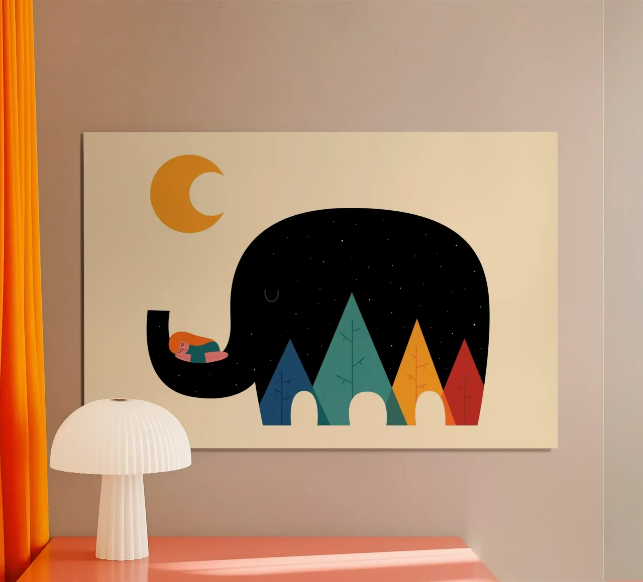 Dream in the Air poster by Andy Westface