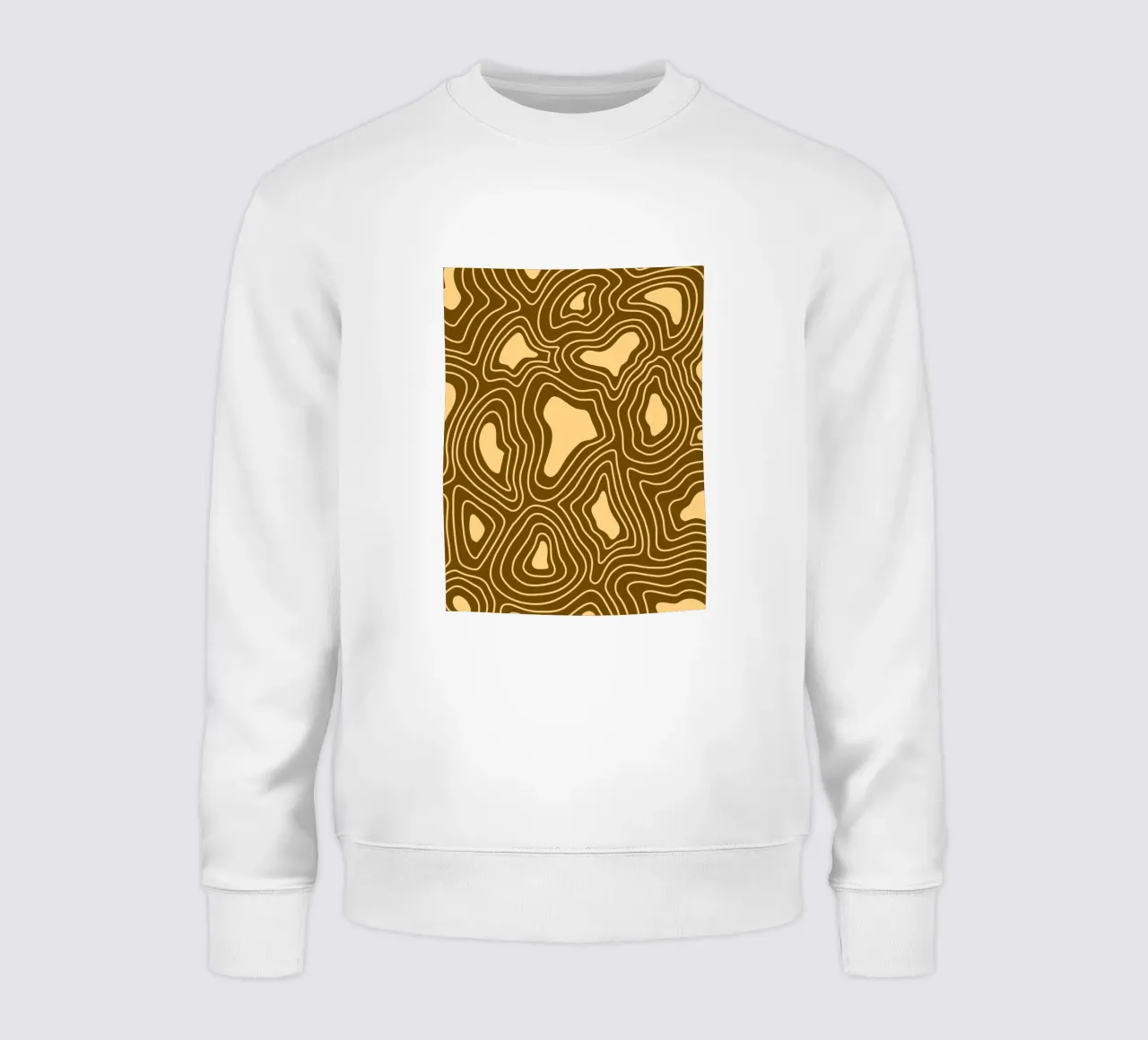 Linee d'onda minimaliste felpa da MODERN NUANCE