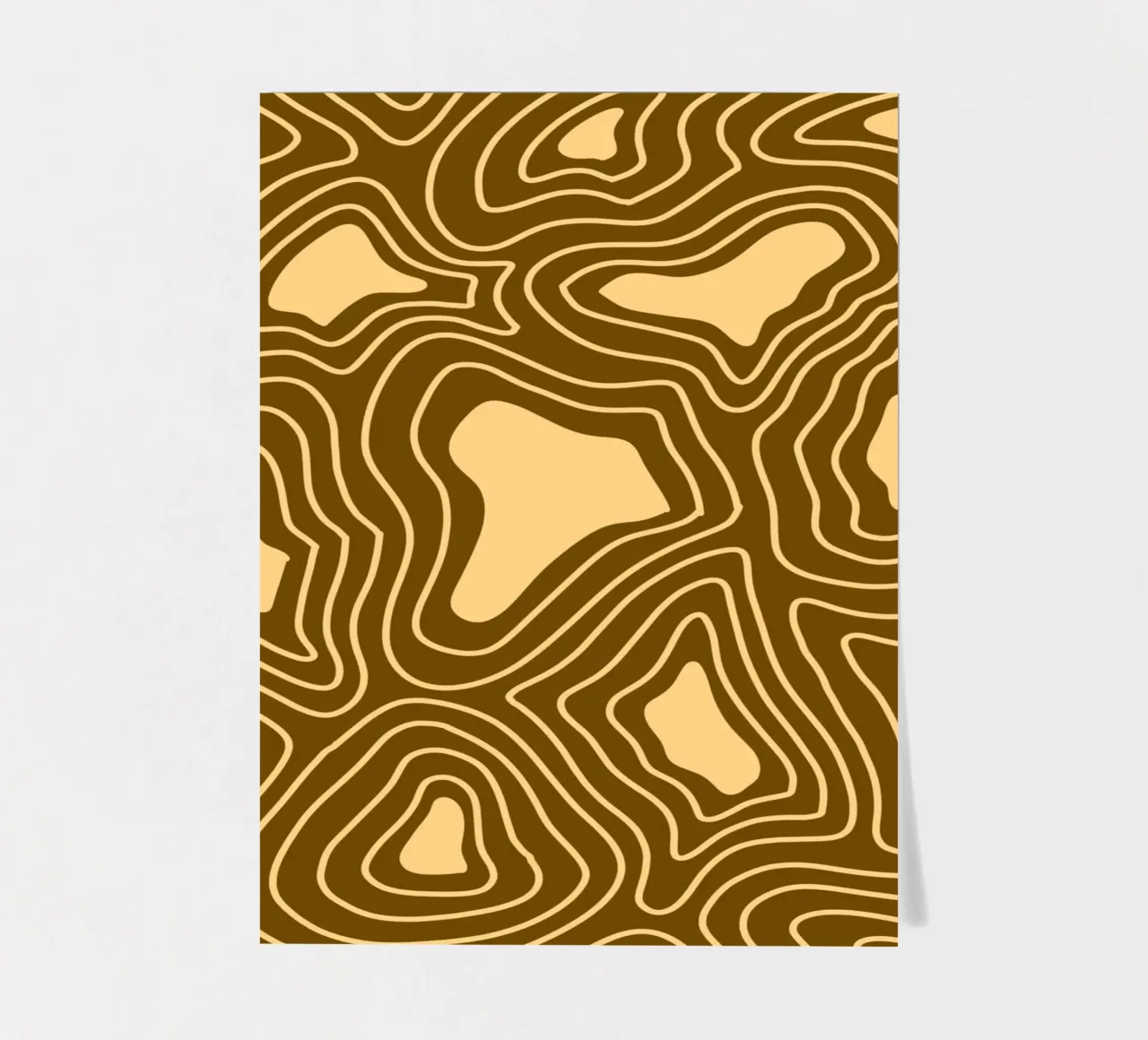 Minimalist Wave Lines sticker sheet by MODERN NUANCE
