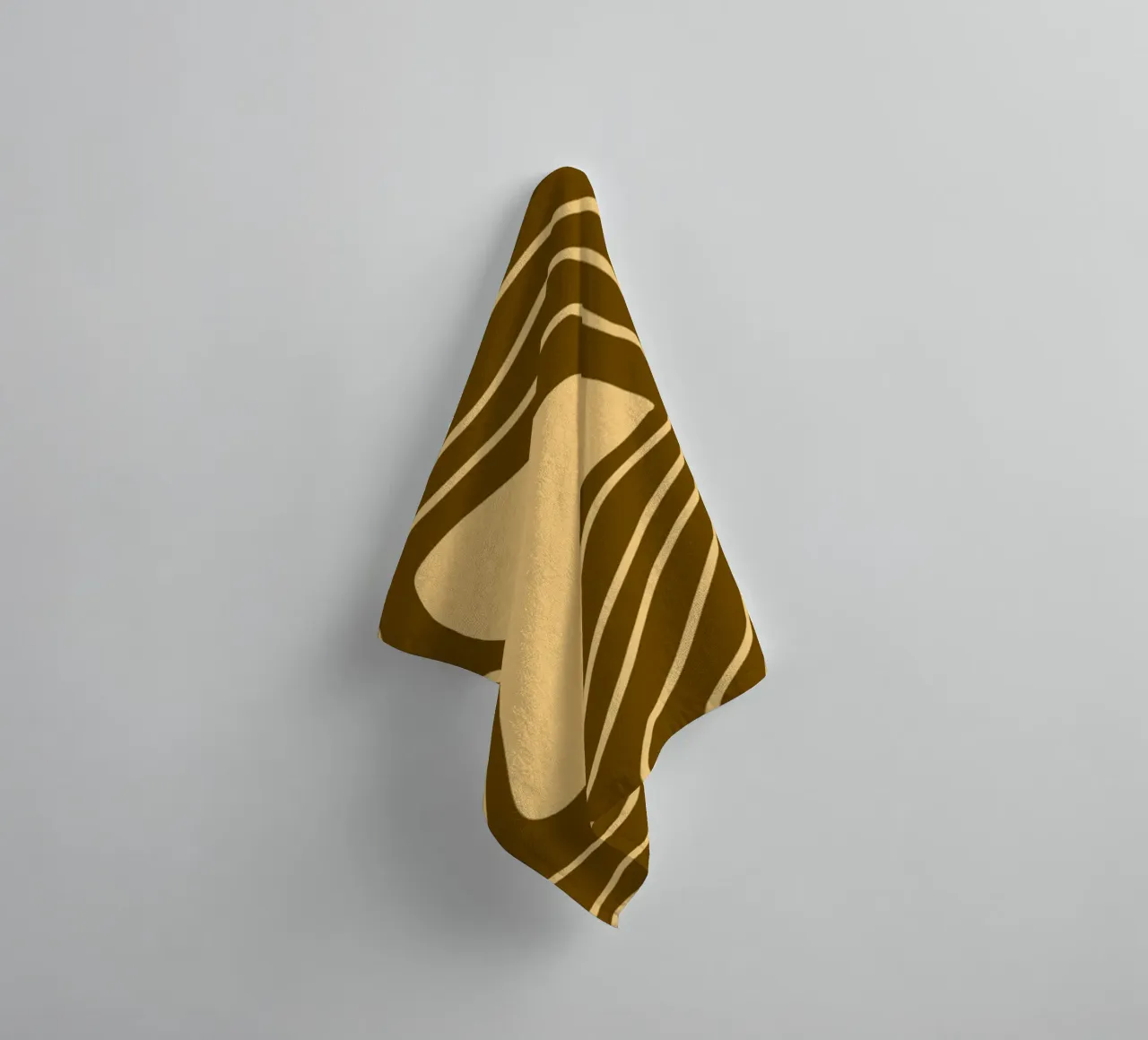 Linee d'onda minimaliste asciugamano da bagno da MODERN NUANCE
