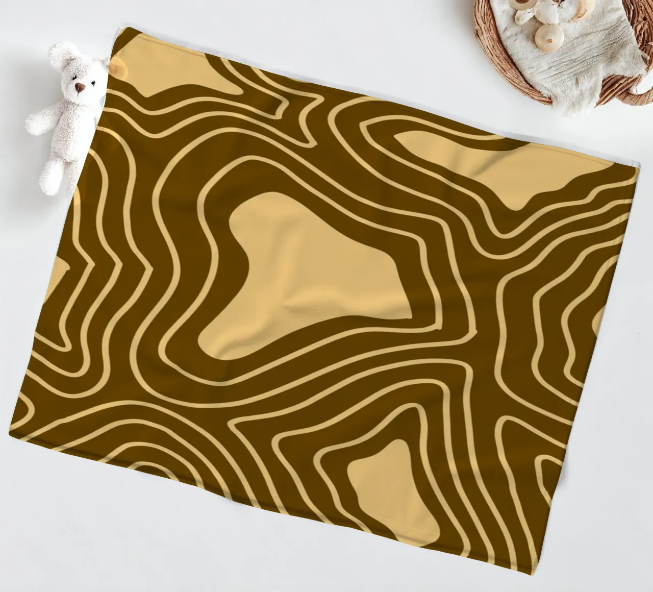 Linee d'onda minimaliste coperta in pile da MODERN NUANCE