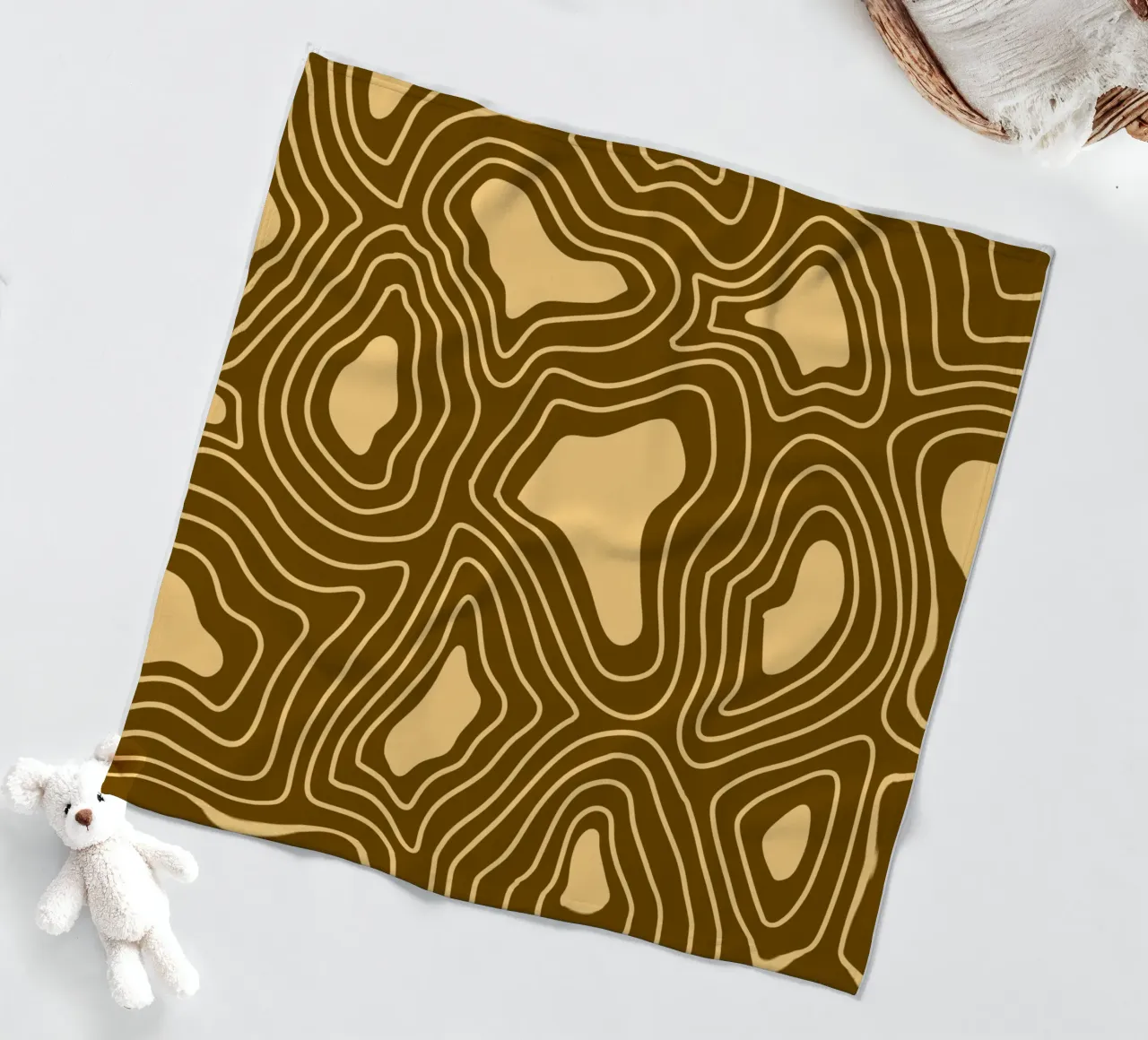 Linee d'onda minimaliste coperta in pile da MODERN NUANCE