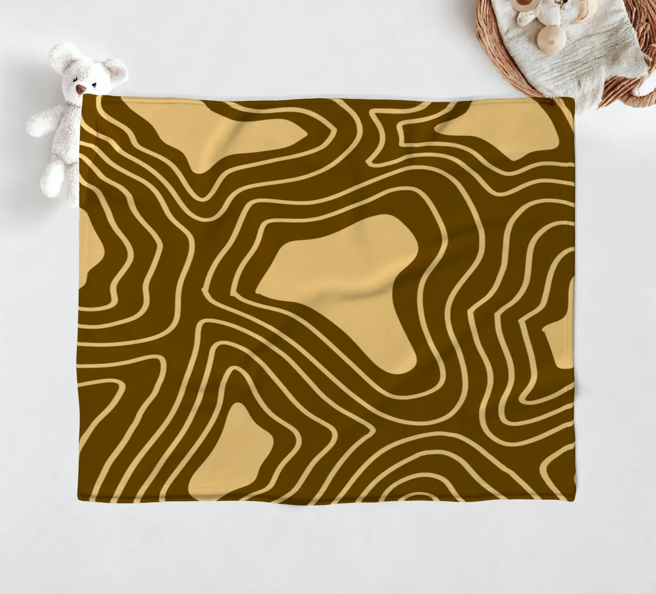 Linee d'onda minimaliste coperta in pile da MODERN NUANCE