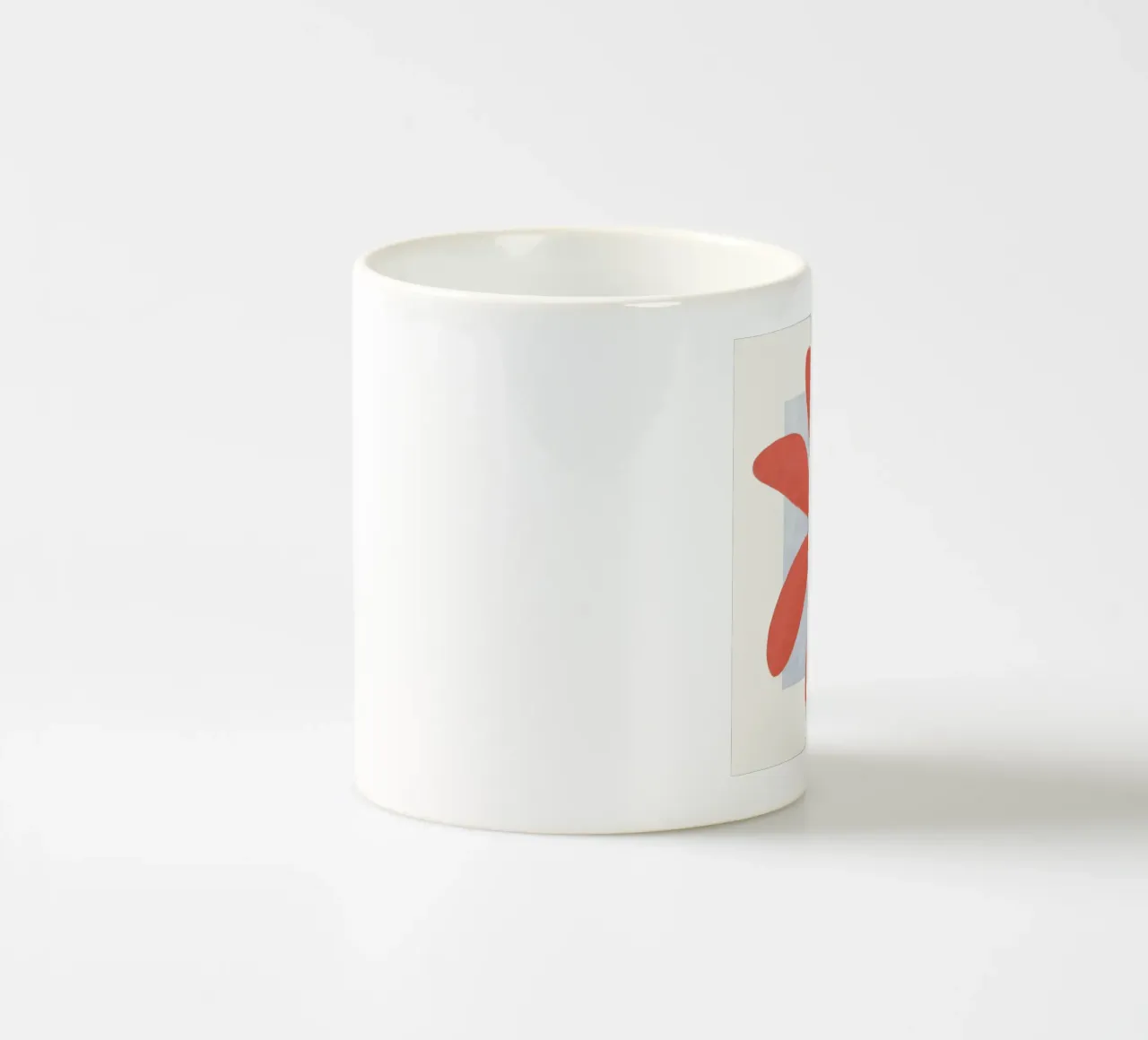 Moderne Blüte in orange tazza in ceramica da Farbwelten