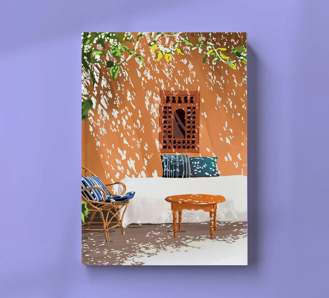 A Relaxed Afternoon Architecture Building Summer Travel notebook by 83oranges