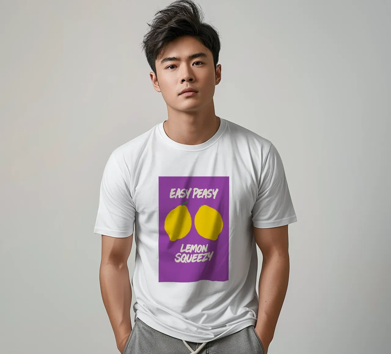 Purple Pop & Citrus Drop t-shirt da QuooodZ by MooodzArt