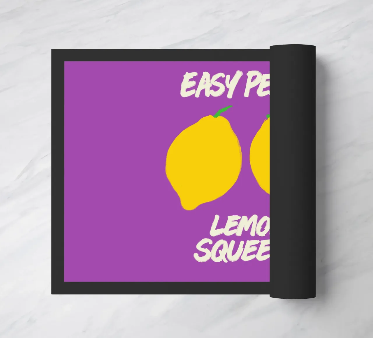 Purple Pop & Citrus Drop zerbino da QuooodZ by MooodzArt