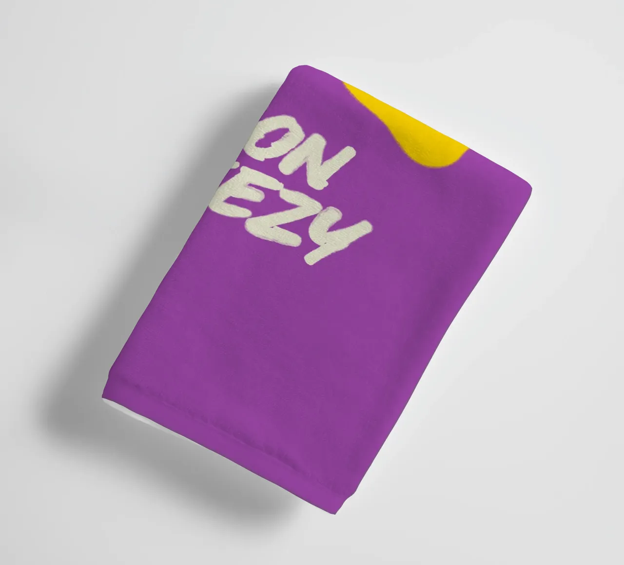 Purple Pop & Citrus Drop asciugamano da bagno da QuooodZ by MooodzArt