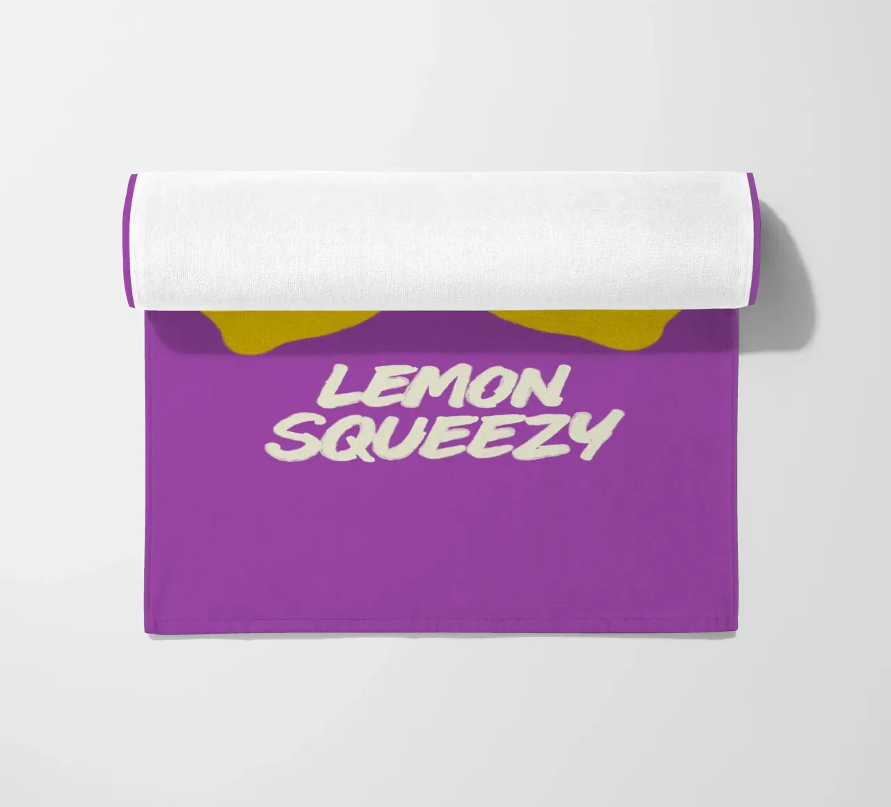 Purple Pop & Citrus Drop telo mare da QuooodZ by MooodzArt