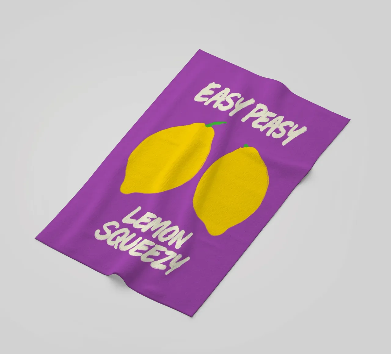 Purple Pop & Citrus Drop telo mare da QuooodZ by MooodzArt