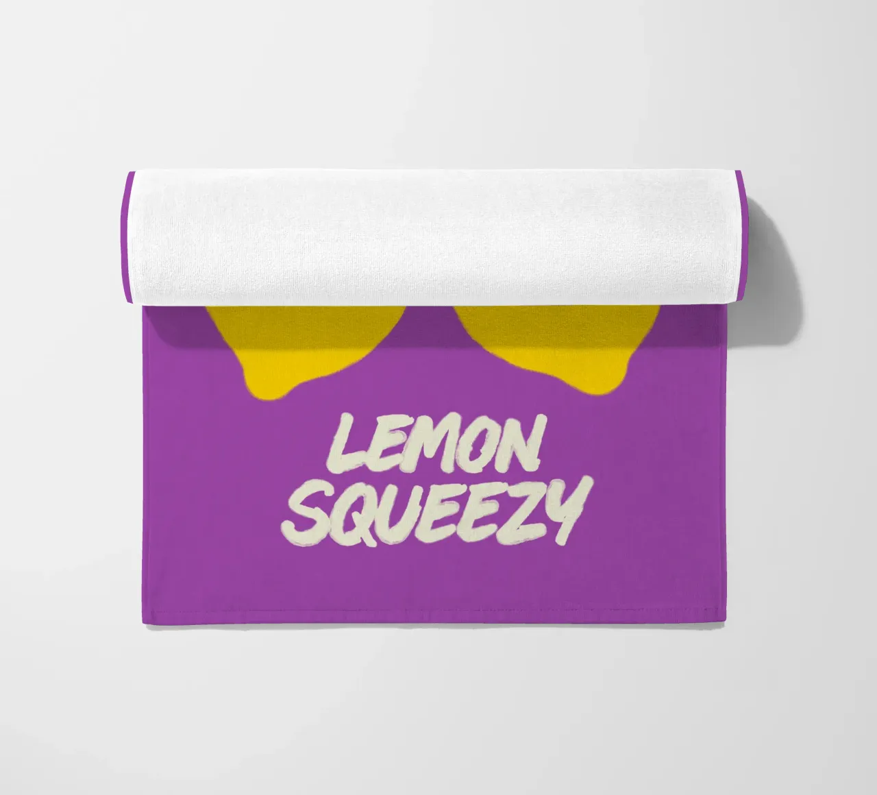 Purple Pop & Citrus Drop telo mare da QuooodZ by MooodzArt