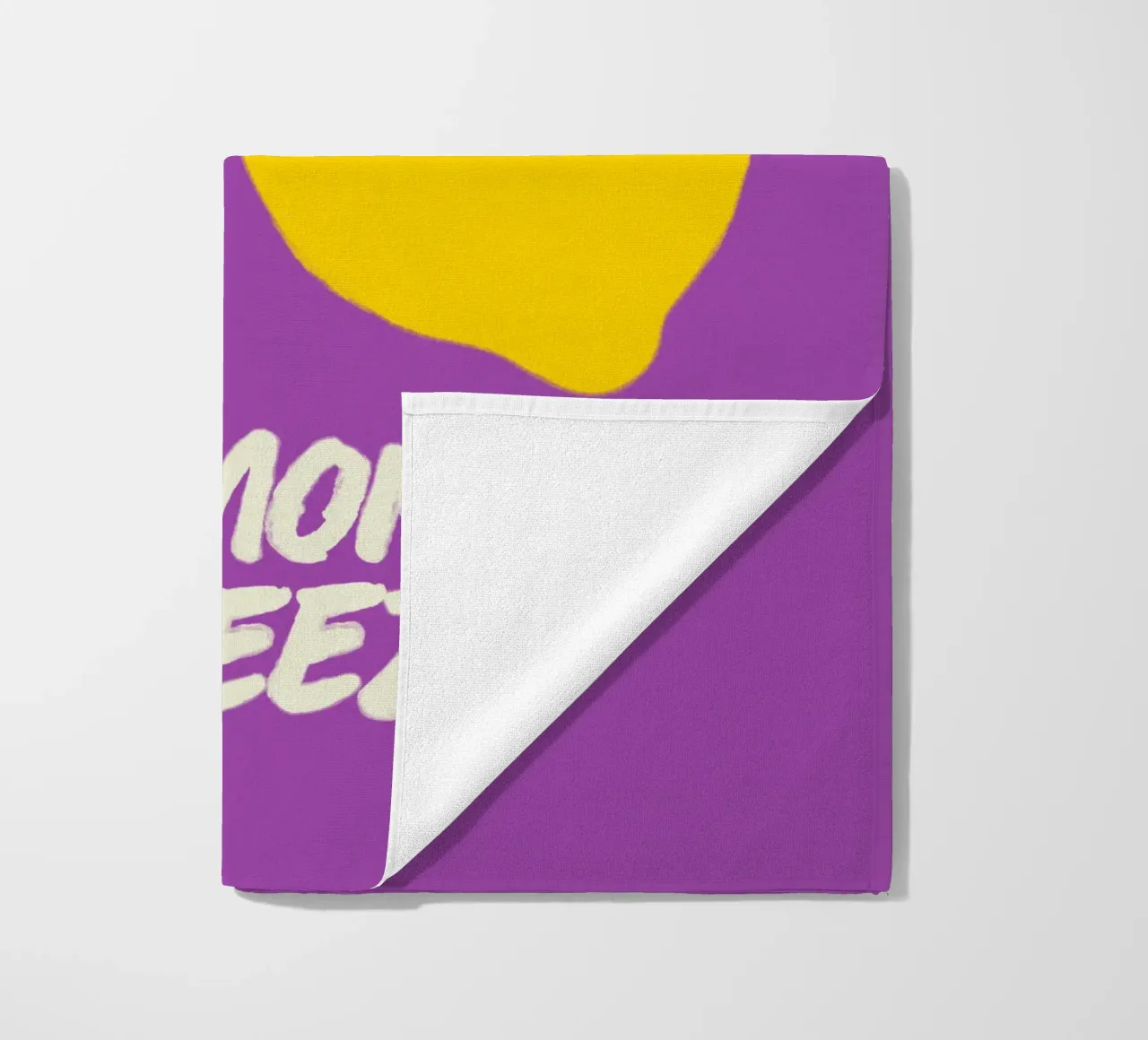 Purple Pop & Citrus Drop telo mare da QuooodZ by MooodzArt