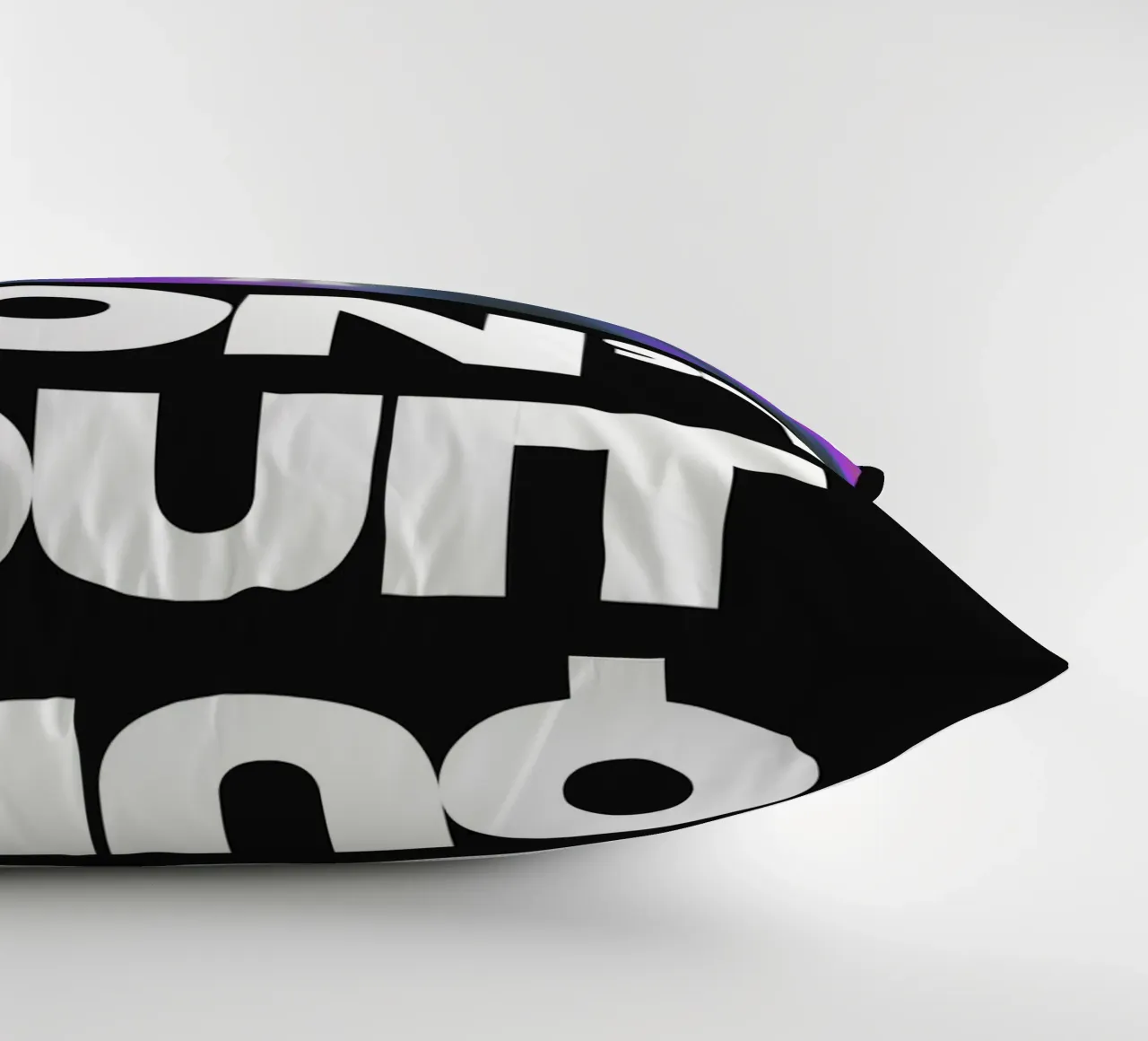 DON‘T QUIT cuscino da Einfach Uebel