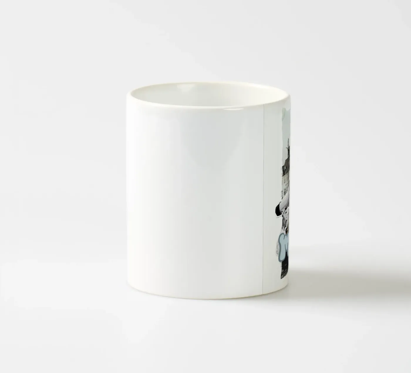 MOIN ceramic mug by SMRT STUDIO