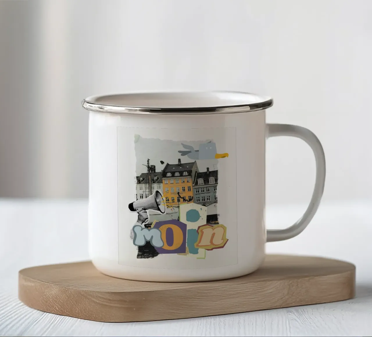 MOIN tazza in smalto da Einfach Uebel