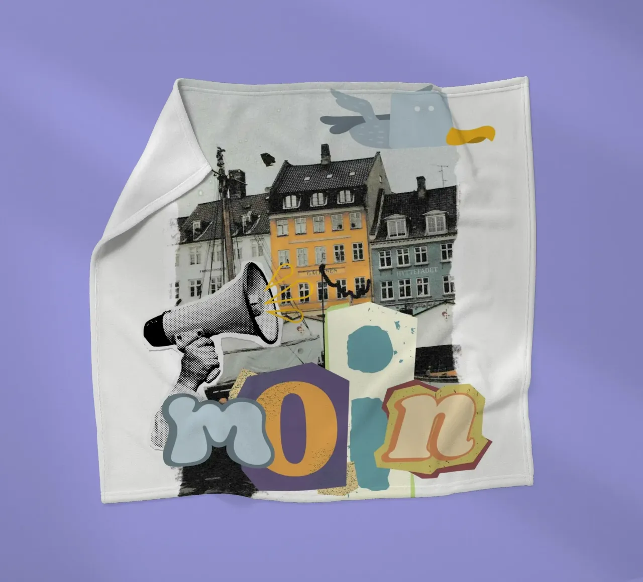 MOIN Fleecedecke von SMRT STUDIO