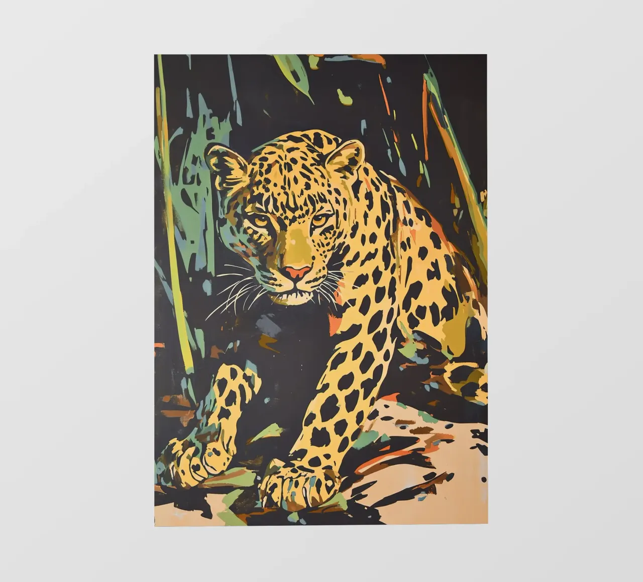 Leopardo - Re maculato telo in pvc da Nikis Art Studio