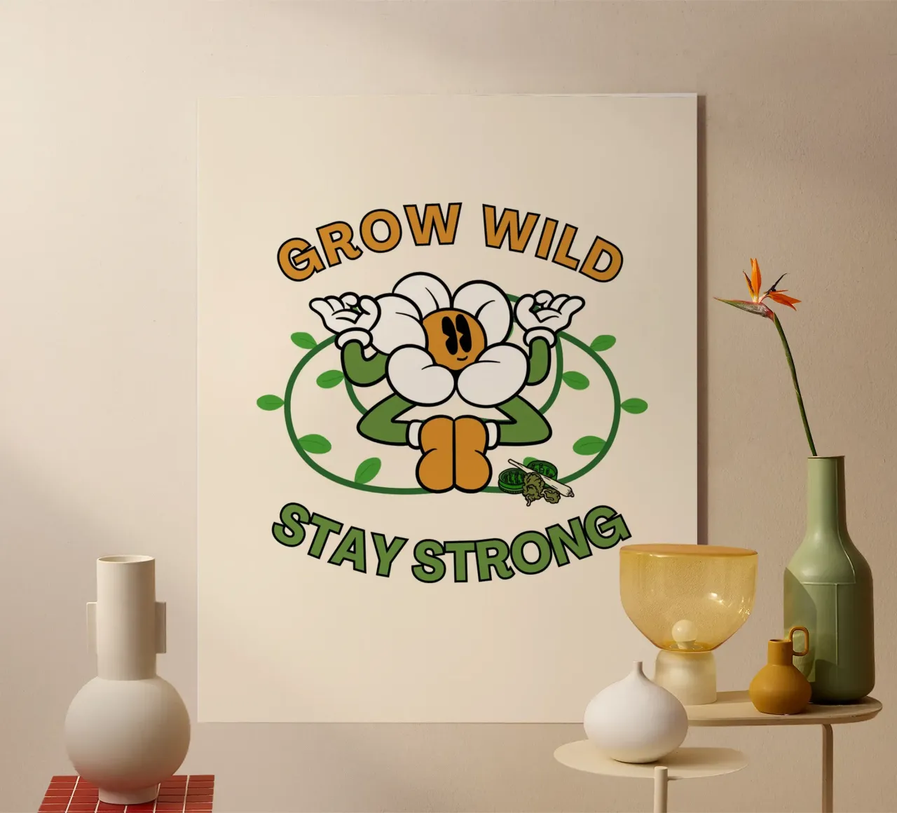 GROW WILD plexiglass da SMRT STUDIO