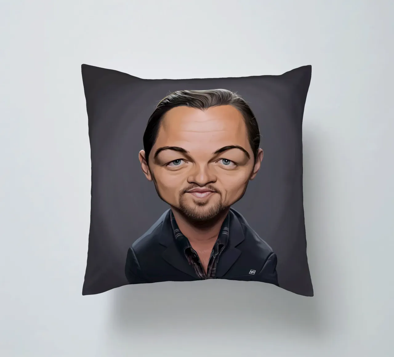 Leonardo Di Caprio cuscino da Rob Art | Illustration