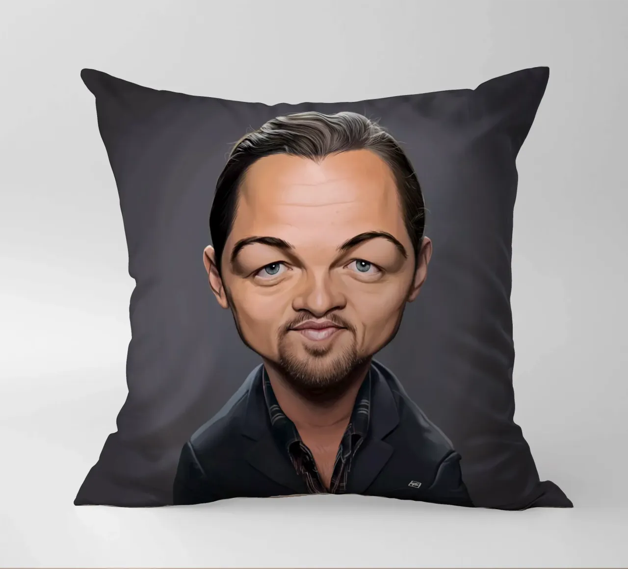 Leonardo Di Caprio cuscino da Rob Art | Illustration